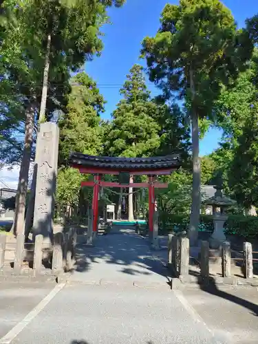 一条八幡神社の鳥居