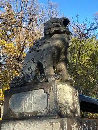 甲斐総社八幡神社の狛犬