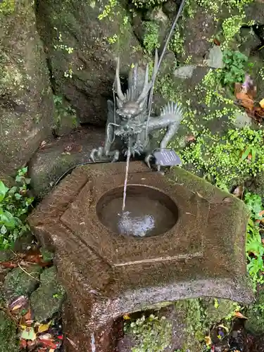 玉簾神社の手水舎