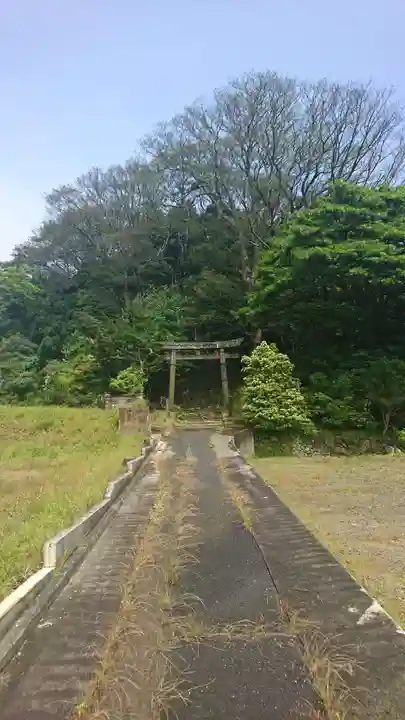 熊野神社の鳥居