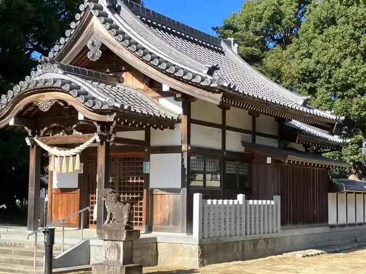 伊賀々原神社(木賀)の本殿・本堂