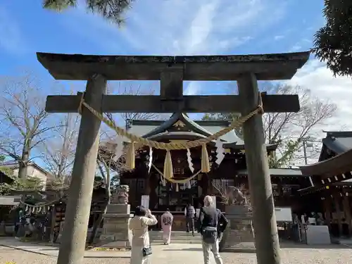 行田八幡神社の鳥居