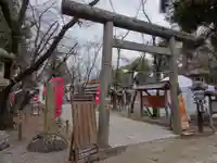 眞田神社の鳥居