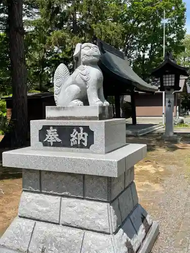 鷹栖神社の狛犬