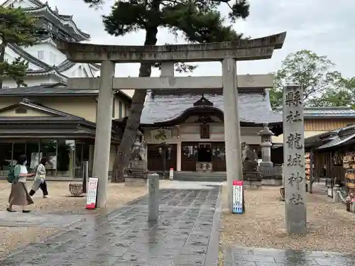 龍城神社の鳥居