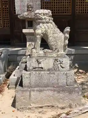 御坂神社の狛犬
