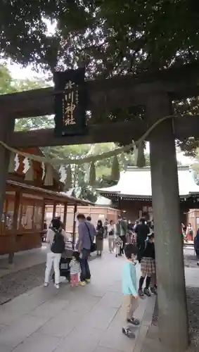 川越氷川神社の鳥居