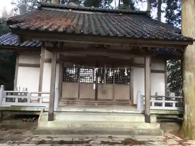 八幡社の本殿・本堂