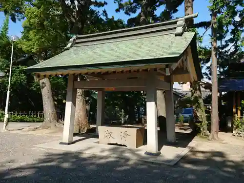 八王子神社の手水舎