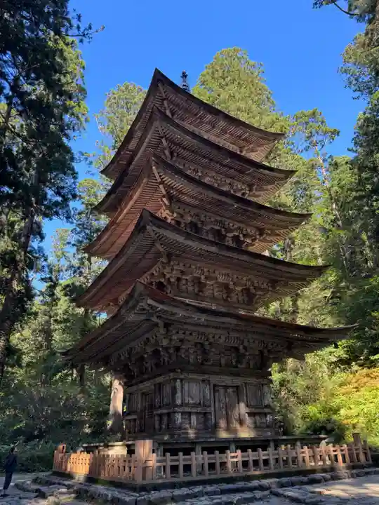 羽黒山五重塔(出羽三山神社)(山形県)