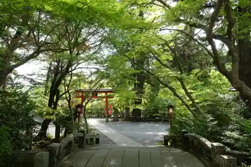 鍬山神社の景色