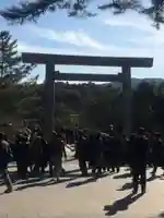 伊勢神宮内宮(皇大神宮)の鳥居