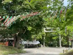 釧路一之宮 厳島神社の庭園(2024年08月16日(金) 19時48分16秒投稿)