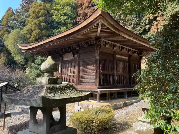 神角寺の本殿・本堂