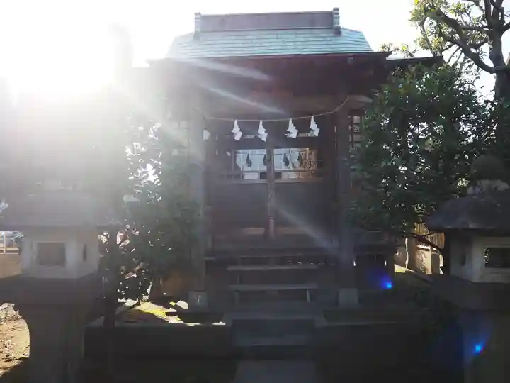 花栗伏見稲荷神社の本殿・本堂