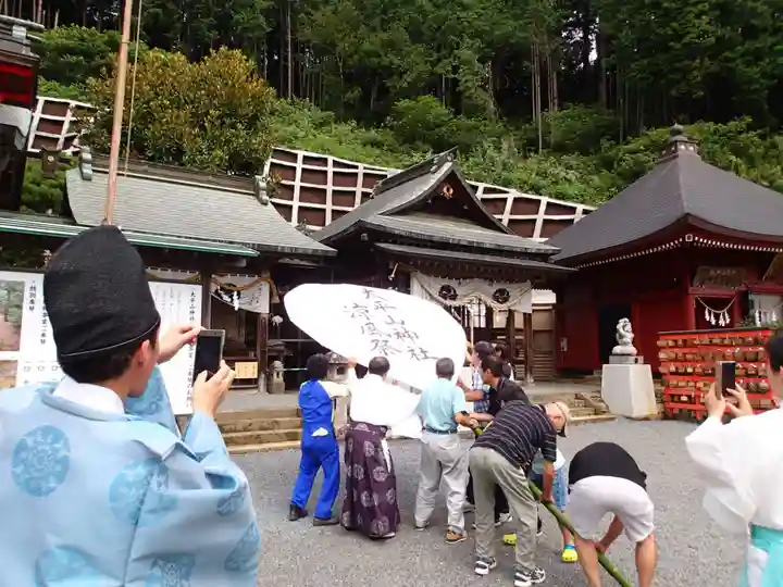 太平山神社のお祭り
