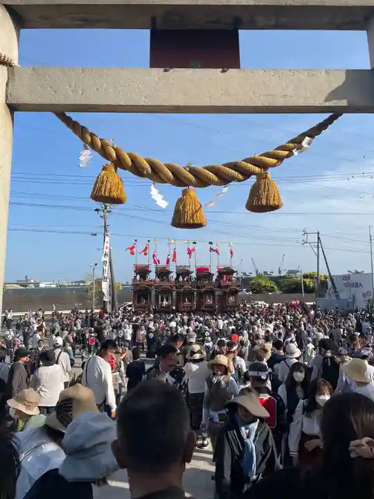 神前神社のお祭り