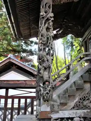 篠葉沢稲荷神社の芸術