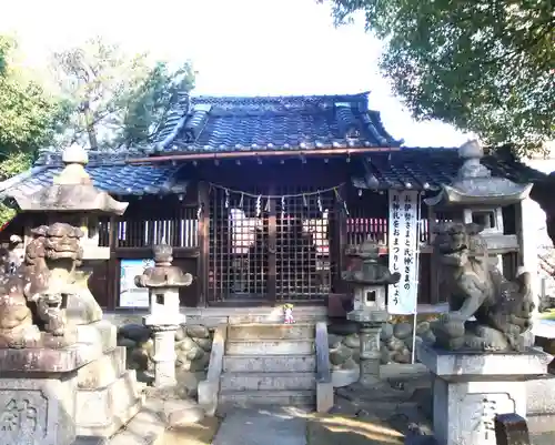 生田明神社（大山寺町）の本殿・本堂