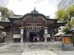 坐摩神社の本殿