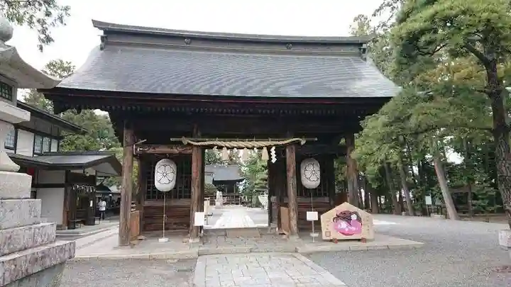 甲斐國一宮 浅間神社の山門・神門