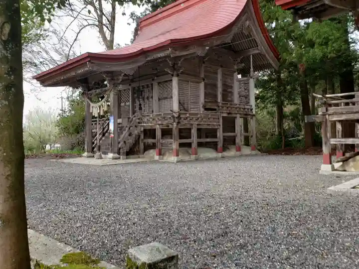 大處神社の本殿・本堂