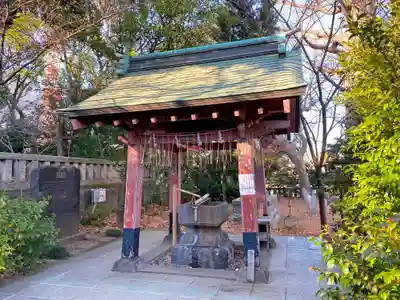 芝東照宮の手水舎