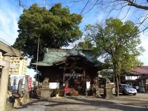 阿邪訶根神社の本殿・本堂