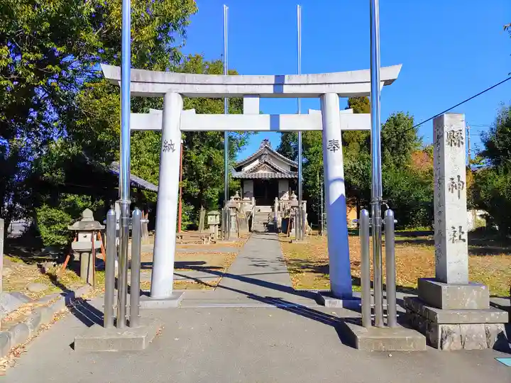 県神社(江吉良町)の鳥居
