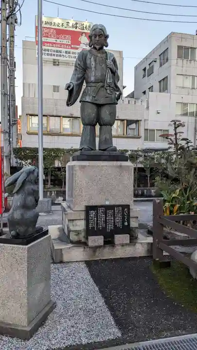 出雲大社土佐分詞の像