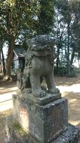 國王神社の狛犬