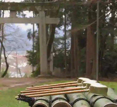 諏訪神社の手水舎