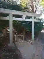 富塚鳥見神社の鳥居