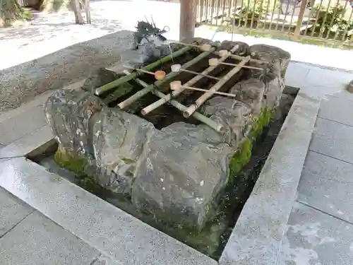 飛騨一宮水無神社の手水