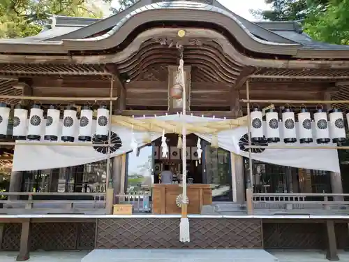 西寒多神社の本殿