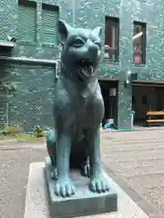 宮益御嶽神社の狛犬