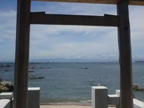 龍神宮遙拝所の鳥居