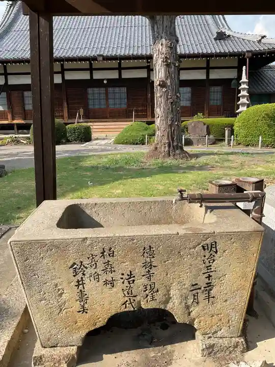 徳林寺の手水舎
