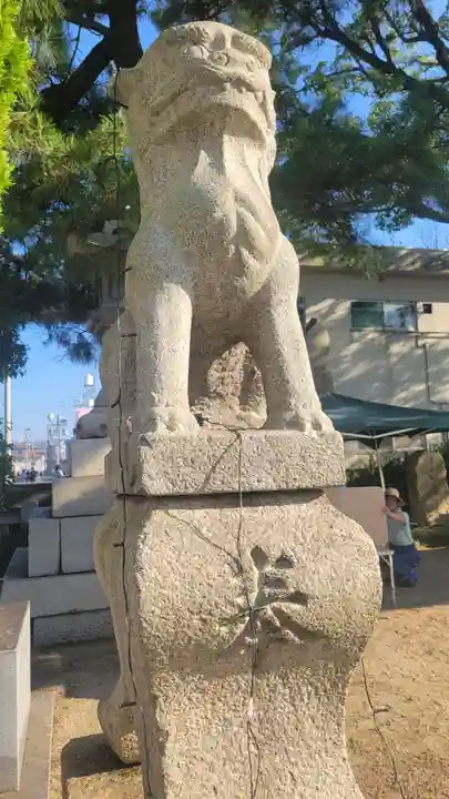 恵美須神社の狛犬