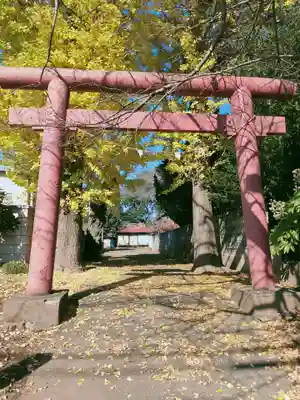 雷水神社の鳥居