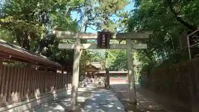 意富比神社の鳥居