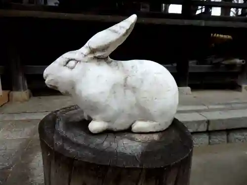 (下館)羽黒神社の像