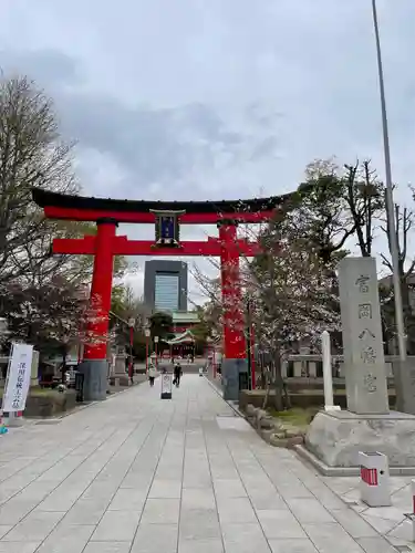 富岡八幡宮の鳥居