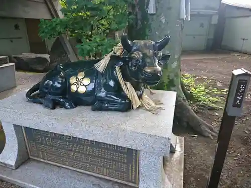 新井天神北野神社の狛犬