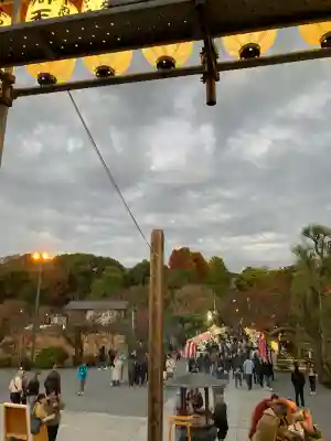 寛永寺不忍池弁天堂の景色