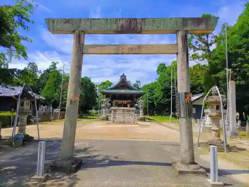 若栗神社八幡宮（島村）の鳥居