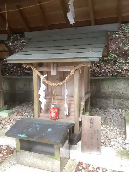 諏訪神社の末社・摂社