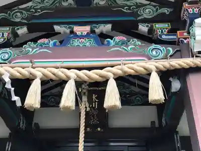 蓮根氷川神社の本殿・本堂