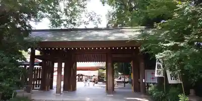 阿佐ヶ谷神明宮の山門・神門