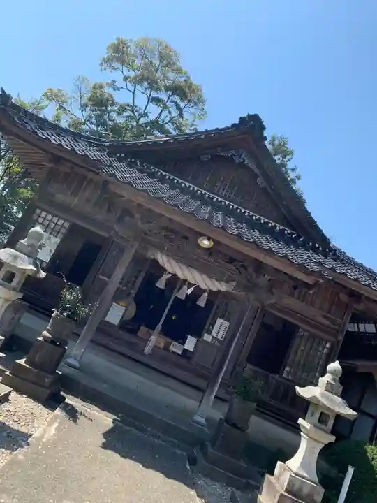 机﨑神社の本殿・本堂